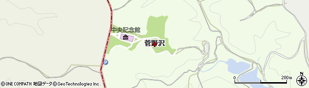 宮城県利府町（宮城郡）神谷沢（菅野沢）周辺の地図