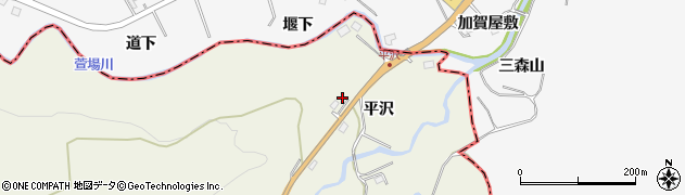 宮城県仙台市青葉区芋沢平沢3周辺の地図