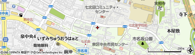 株式会社リヒトラブ　仙台出張所周辺の地図