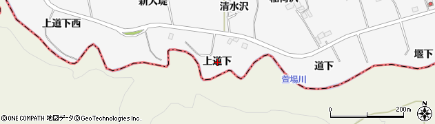 宮城県仙台市泉区西田中上道下周辺の地図
