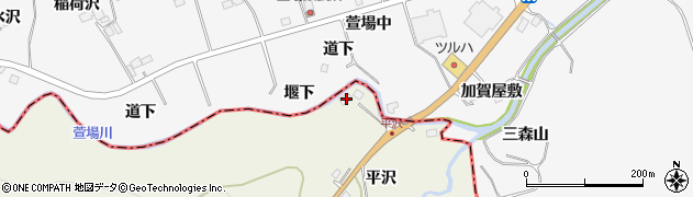 宮城県仙台市青葉区芋沢平沢2周辺の地図