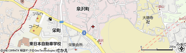 宮城県塩竈市泉沢町14周辺の地図