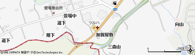 宮城県仙台市泉区西田中加賀屋敷北周辺の地図