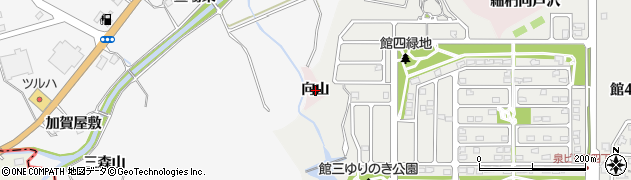 宮城県仙台市泉区実沢（向山）周辺の地図
