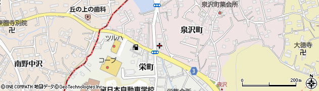宮城県塩竈市泉沢町68周辺の地図