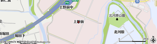 宮城県仙台市泉区野村（上野前）周辺の地図