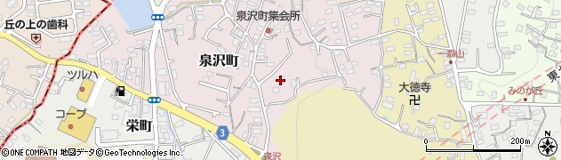 宮城県塩竈市泉沢町2周辺の地図