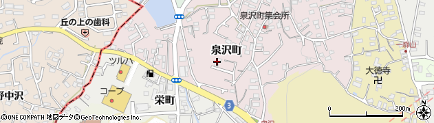 宮城県塩竈市泉沢町15周辺の地図