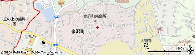 宮城県塩竈市泉沢町3周辺の地図