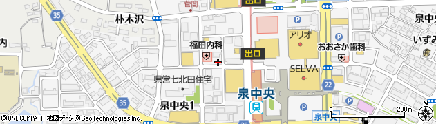 東北電気保安協会（一般財団法人）　仙台北事業所周辺の地図