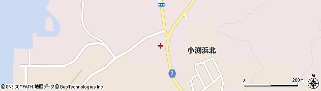 宮城県石巻市給分浜桜畑周辺の地図