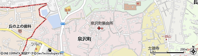 宮城県塩竈市泉沢町12周辺の地図
