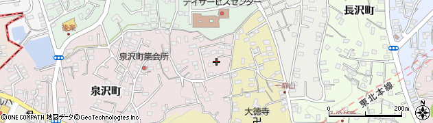 宮城県塩竈市泉沢町8周辺の地図