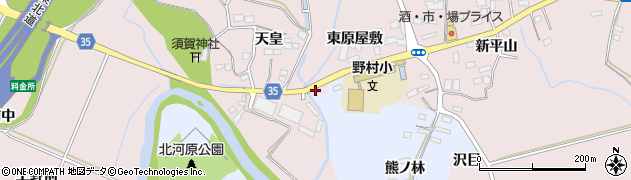 宮城県仙台市泉区野村（駒女沢）周辺の地図
