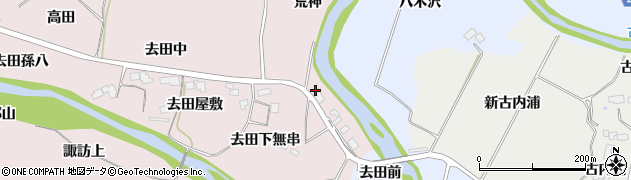 宮城県仙台市泉区実沢無串河原1周辺の地図