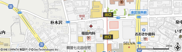 龍宮城周辺の地図