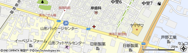 ＡＬＳＯＫ山形株式会社　天童事務所周辺の地図