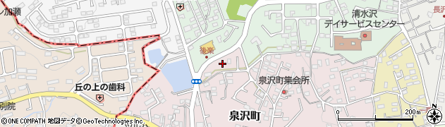 宮城県塩竈市泉沢町19周辺の地図