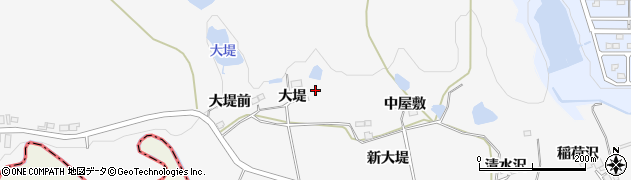 宮城県仙台市泉区西田中（大堤）周辺の地図