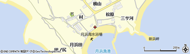 宮城県東松島市宮戸村75周辺の地図
