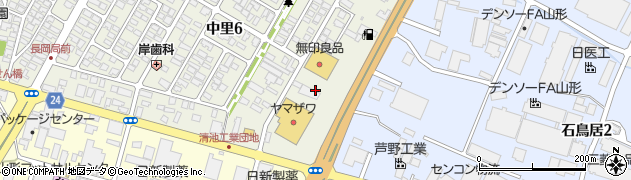 和光クリーニングヤマザワ長岡店周辺の地図