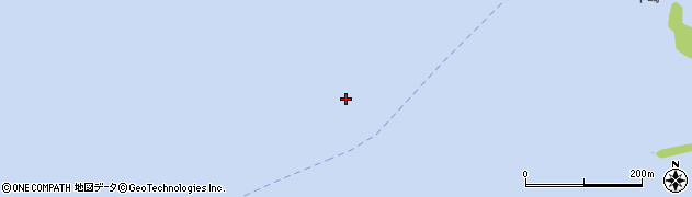 塩竃湾周辺の地図