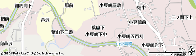 宮城県仙台市泉区実沢（葉山下）周辺の地図