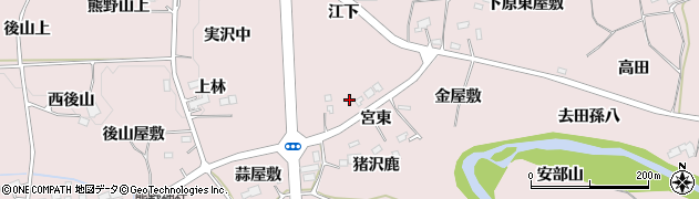 宮城県仙台市泉区実沢（畑田）周辺の地図