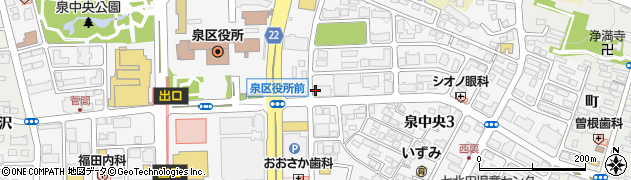 大和ハウス工業株式会社仙台支社　建築事業部設計課周辺の地図