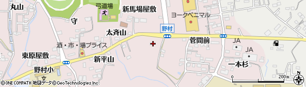 宮城県仙台市泉区野村馬場屋敷17周辺の地図