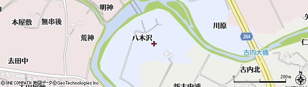 宮城県仙台市泉区上谷刈（八木沢）周辺の地図