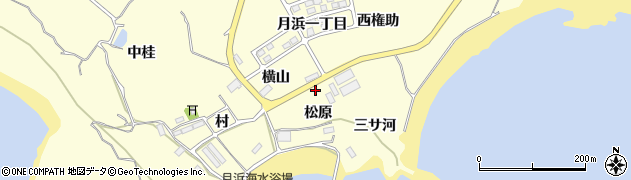 宮城県東松島市宮戸（松原）周辺の地図