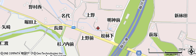 宮城県仙台市泉区野村上野9周辺の地図