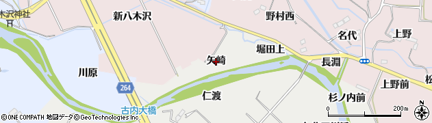 宮城県仙台市泉区古内（矢崎）周辺の地図