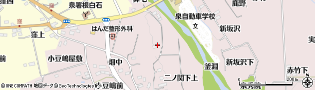 宮城県仙台市泉区実沢（鼻毛）周辺の地図