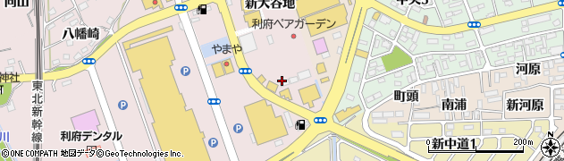 大志軒 利府店周辺の地図