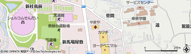 宮城県仙台市泉区野村菅間前52周辺の地図