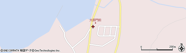 宮城県石巻市給分浜周辺の地図