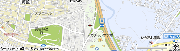 宮城県仙台市泉区市名坂新道15周辺の地図