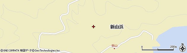 宮城県石巻市新山浜（藤斜山）周辺の地図