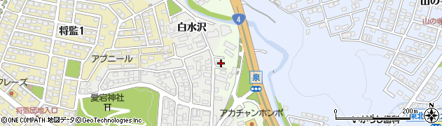 宮城県仙台市泉区市名坂新道周辺の地図