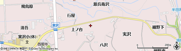 宮城県仙台市泉区実沢（上ノ台）周辺の地図