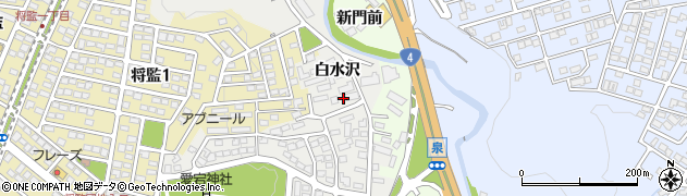 宮城県仙台市泉区七北田白水沢43周辺の地図