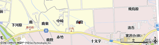 宮城県仙台市泉区小角（南股）周辺の地図