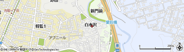 宮城県仙台市泉区七北田白水沢83周辺の地図
