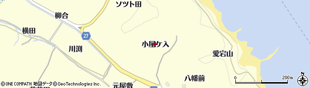 宮城県東松島市宮戸（小屋ケ入）周辺の地図