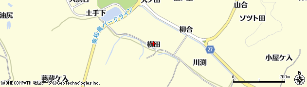 宮城県東松島市宮戸（横田）周辺の地図