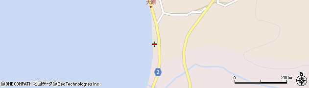 宮城県石巻市大原浜（中沢）周辺の地図