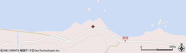 新潟県佐渡市藻浦周辺の地図
