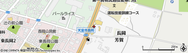 山形県天童市芳賀529-1周辺の地図